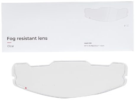 Thewasc Pellicola per caschi adatta per motocicli, attività all'aperto, maggiore visibilità, soluzione antinebbia