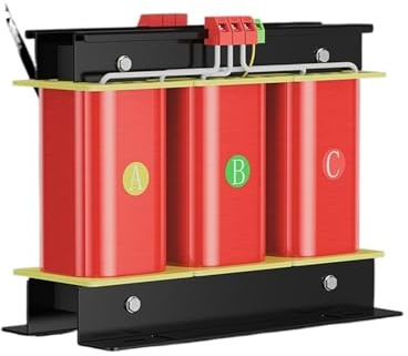 Trasformatore di isolamento a secco trifase da 10 kVA | Convertitore di tensione step-up/down da 415 V 400 V 380 V a 220 V | Alimentatore industriale 50/60 Hz (serie SG/SBK)(SBK-1.5KVA)