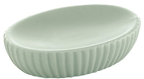 Gedy Marika portasapone, Ceramica, Verde, 8,3x12x3