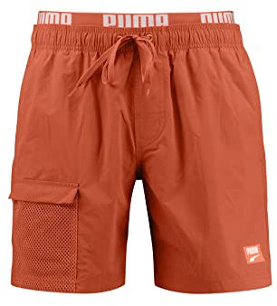 PUMA Shorts Pantaloncini, Rosso (Chili Powder), XL Uomo