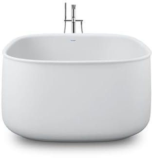 Duravit Zencha Badewanne freistehend, quadratisch, 1250x1250mm, weiß matt, 700464000000000