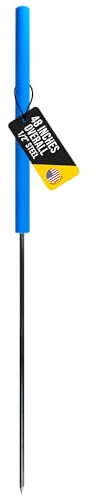 T&T Tools Sliding Ground Rod - 1/2 inch Steel Grounding System with Handle