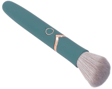 Pinceau à Blush, Pinceau de Maquillage électrique Imperméable pour Mettre en évidence le (GREEN)