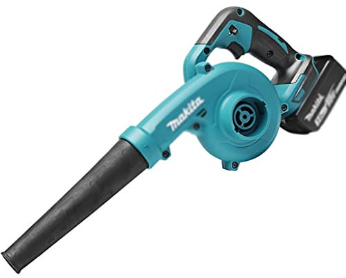 NOALED Sopladores y aspiradoras de Hojas Soplador de Hojas eléctrico Batería de 18 V Soplador de Polvo de Alta Potencia Cenizas y Hojas caídas Colector de Polvo de construcción, incluida batería y