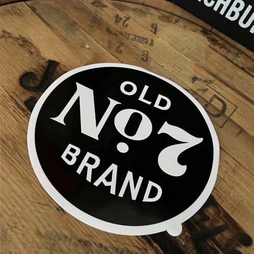 Jack Daniel's Bug-Logo-Aufkleber: Schwarz, Vinyl, Autosticker, Sticker, Auto, Schwarz