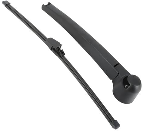 Scheibenwischer, Heckscheibe Wischerblatt und Arm Set Ersatz für V-W Polo MK4 2002-2009, Heckscheibenwischer Ersatz für V-W Gold 5 MK5 2004-2008