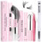 Qiveaory Lash Bond and Seal Kit 4 Pcs DIY Lash Extension with Waterproof Lashe Cluster Glue 72h Hold and Seal Lash Remover Tweezers Portable Eyelash Brush with Cap for Eyelash Extensions Beginners