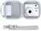 Lebakort Hart Schutz Hülle Etui Tasche für INSTAX Mini 12 Sofortbildkamera/INSTAX Mini 11 Sofortbildkamera (Clay-White)