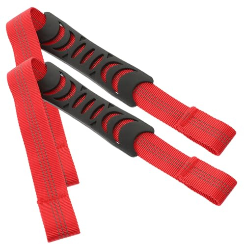 HEMOTON 2 Stück Sicherer Auto haltegriff aus Robustem Nylon für Kopfstütze Rücksitz Ergonomischer Griff für Festen Halt Einfache Montage Rutschfest Passend für Pkw Rückbank