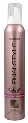 Montibel-Lo Finalstyle, Espuma Intensificadora de Color Blonde Rubio Natural, 320 ml