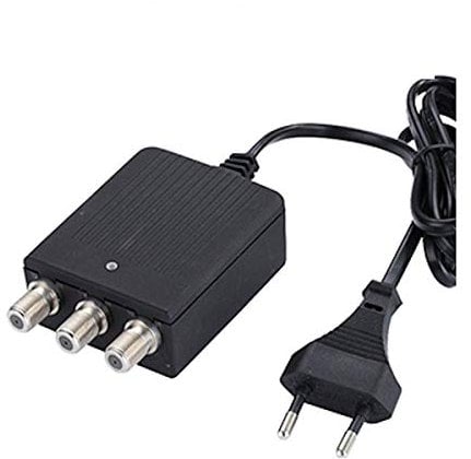 Fuente de alimentación para amplificadores de Antena TV 12 V 450 mA 2 Salidas
