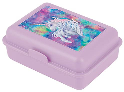 Baagl Brotdose Kinder für Schule – Lunchbox für Mädchen, Jungen, Kindergarten – Jausenbox, Brotzeitbox, Brotbox, Snackbox (Unicorn)