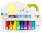 Fisher-Price Babys erstes Keyboard mehrsprachige Version, tragbares Spielzeugklavier mit Lichtern, Musik, Tiergeräuschen und Lerninhalten für Kleinkinder, HCJ12