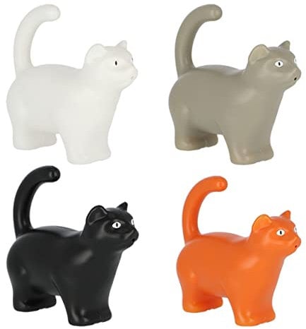 Rivanto® Gießkanne Katze Design-Sortiert, Indoor Kunststoff Gießkanne