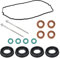 Aiyomi Einspritzdüsen-Dichtungs-Set für Kraftstoff, Benzin-Einspritzdüsen, Dichtung, für Ford Transit MK7 2.2 2.4 3.2 TDCi 6C1Q-6K780-AB