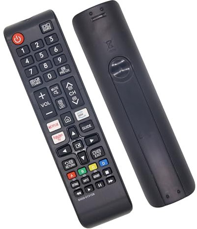 New Replacement Samsung tv Remote Control Smart tv BN59-01315B/BN59-01315M for All Samsung Smart Tv with Netflix, prim vide Rakuten TV Shortcut Button