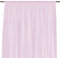 AmeliaHome Tenda semitrasparente, 140 x 270 cm, 1 pezzo, colore rosa
