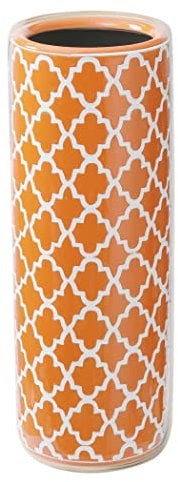 HOZUSO Porte-parapluie en porcelaine et céramique - Style moderne - Pour ranger les cannes et les cannes de marche - Pour entrée et intérieur