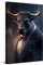 Startonight Impression sur Toile - Buffle Elégant - Grande Tableau Decoration Murale Prêt à Accrocher Peinture Moderne et Contemporaine Grande 80 x 120 cm Idée Cadeau Élégante et Originale
