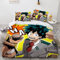 WolWes Japanische Animation Bettwäsche-Set 135x200 Spielfigur Bettbezug 3D Anime Bettwäsche Set,Erwachsene Kinder Bettbezug, Microfaser Bettbezüge mit Reißverschluss（C8）