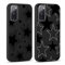 Yoedge 2 Stück Handyhülle für Samsung Galaxy S20 FE 4G/5G Hülle 6,5, Stern Muster Design Frauen Mädchen Aesthetic Kawaii Motiv Handyhülle Dünn Weich Schwarz Silikon Slim TPU Stoßfest Schutzhülle