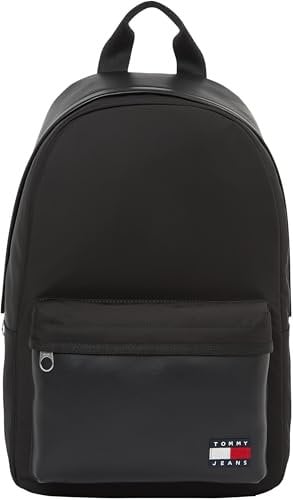 Tommy Jeans Herren Rucksack Daily Elevated Elegant, Schwarz (Black), Einheitsgröße