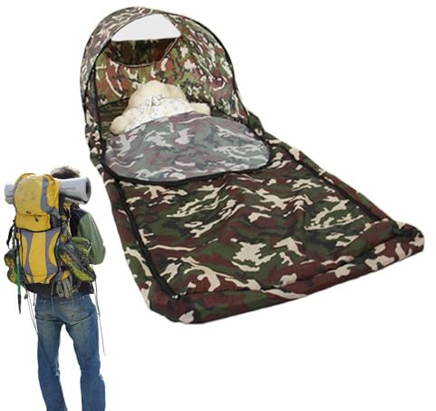 Wpsagek Wanderschlafsack, Schlafsack für Camping | Tragbarer Schlafsack | Camping-Schlafsack, leichtes, wasserdichtes Schlafzelt für Erwachsene, Kinder, Reisen und im Freien