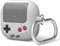 elago AW5 Compatible con la Funda para AirPods de 4 (2024), Diseño Clásico de Consola de Juego Portátil Retro Funda Compatible con Apple AirPods 4 Mosquetón Incluido (Gris Claro)