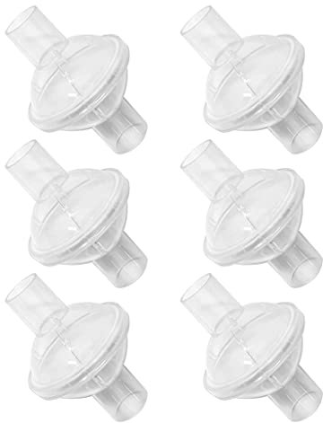 Replacement Fit In-Line For Dreamstation Small Ventilator Machine 6 Pack Clear