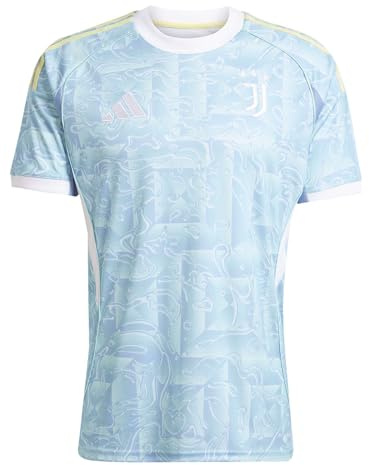 adidas Men's Auswärtstrikot Juventus 25/26, Aschblau, Größe L