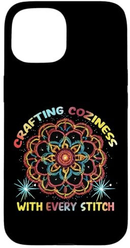 Crafting Coziness with Every Stitch Case for iPhone 15