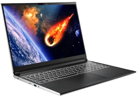 HoMei 14 Cores Intel Core Ultra 5 125H, 32GB DDR5 5600 MT/s RAM, 2TB PCIe4.0 SSD Gaming Laptop, GeForce RTX 4060 8GB GDDR6 Dedicated Graphics, 16 Ultra HD 2.5K 240Hz Display WiFi 6E Bluetooth5.3