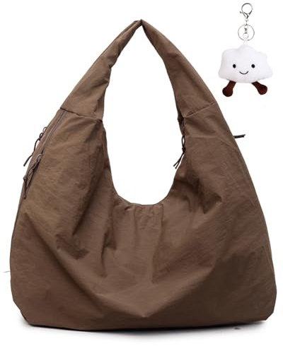 Micmores Handtasche Damen Hobo Groß Shopper Tasche mit Mehrere Taschen | Stylische Umhängetasche Praktische Tote Bag Schultertasche für Schule, Arbeit, Reisen, Einkauf, Wochenbett