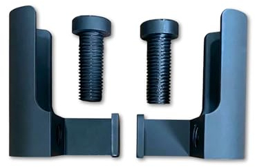 Picmondoo Diamond Painting Tischklemmen - 2er Set - 2,5-3,5cm | Leinwand fixieren & Überstand einrollen, schützt vor Knicken und hält Klebeflächen sauber bei 2,5-3,5cm Tischplatten