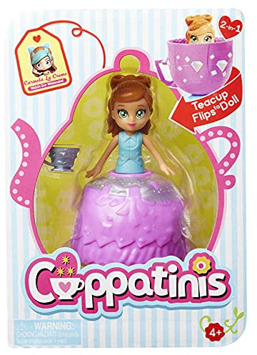 Cuppatinis Mini Doll Cuppatinis Carmela La Creme - Teacup Flips to Doll di Giochi Preziosi