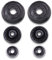 BESTPRICE 2x Domlager vorne unterer Teil & 2x Domlager vorne oberer Teil + 2x Wälzlager vorne Kompatibel mit NISSAN KUBISTAR, RENAULT CLIO, KANGOO (KC0/1_) (FC0/1_), THALIA I (LB_), TWINGO