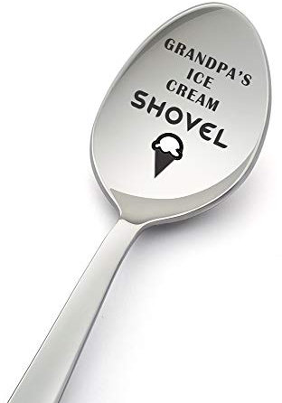 LYF Collection Grandpa's Ice Cream Shovel Spoon For Grandpa - Crafted By