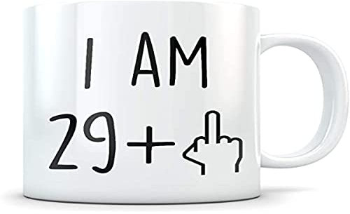 SafreRest 11 oz Coffee Mug, Funny 30th Birthday Gift for Women and Men Turning 30 Years Old Happy Bday Coffee Mug Dirty Thirty Gag Party Cup Idea as a Joke Celebration Best Adult Birthday Presents
