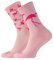 SUPPORT Herren Radsocken atmungsaktive Technologie rutschfeste Faser Unisex lustige Muster Radfahrer Zubehör für Wandern Laufen Klettern Radfahren Essentials, Famous Flamingos, Größe 39-41 EU