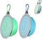 SLSON Collapsible Dog Bowls 2 Pack Dog Travel Bowl with Lid and Carabiners Pet Feeding Water Bowl Portable Dog Feeder for Walking, Travelling and Daily Use(350ml)