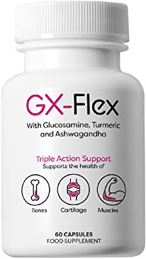 Joint Care Supplement| 12 Proven Natural and Powerful Ingredients for Knee and Joints| Glucosamine, Turmeric, Ashwagandha | Optimal Strength Formula with Black Pepper, Ginger and Essential Vitamins