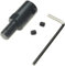 CHANCS Portabrocas de rosca 3/8-24UNF con varilla de conexión interior de 5 mm, accesorios de taladro eléctrico…