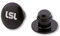 LSL Abdeckkappen für M10 Spiegelgewinde, schwarz glänzend (Black)