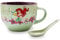 The Little Mermaid Disney Ariel Ceramic Soup Mug with Spoon | Holds 24 Ounces