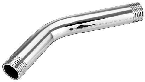 Iegefirm Tuyau SuppléMentaire de Bras de Douche Coudé de Rallonge de Pommeau de Douche en Acier Inoxydable de 15 Cm (15 Cm) G1 / 2