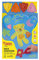 Jovi Wachsmalstifte L'ours Magique, Bärengesicht Form, geruchlos, leicht auswaschbar, bruchsicher, Schachtel mit 8 Farben