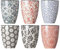 Cosy & Trendy Tasse Délirio Assortis-9 Cl-Lot de 6, Petit