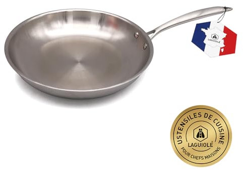 LAGUIOLE Poêle triplex 28cm Padella, Argento