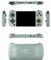 SXMA RG405M Retro Game Player Android 12 Console di gioco portatile 4 '' IPS Touch Screen Risoluzione 128G TF Card con 3170+Retro Games 64-bit Console di gioco classica