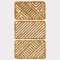SIDSONS Large Coir Door Mat Boston Brush Shoe Entrance Rug, Heavy Duty Wire Scraper Mats, Non-Slip Indoor & Outdoor Home, Kitchen, Living Room, Office, Front Door Mat - 45x75cm